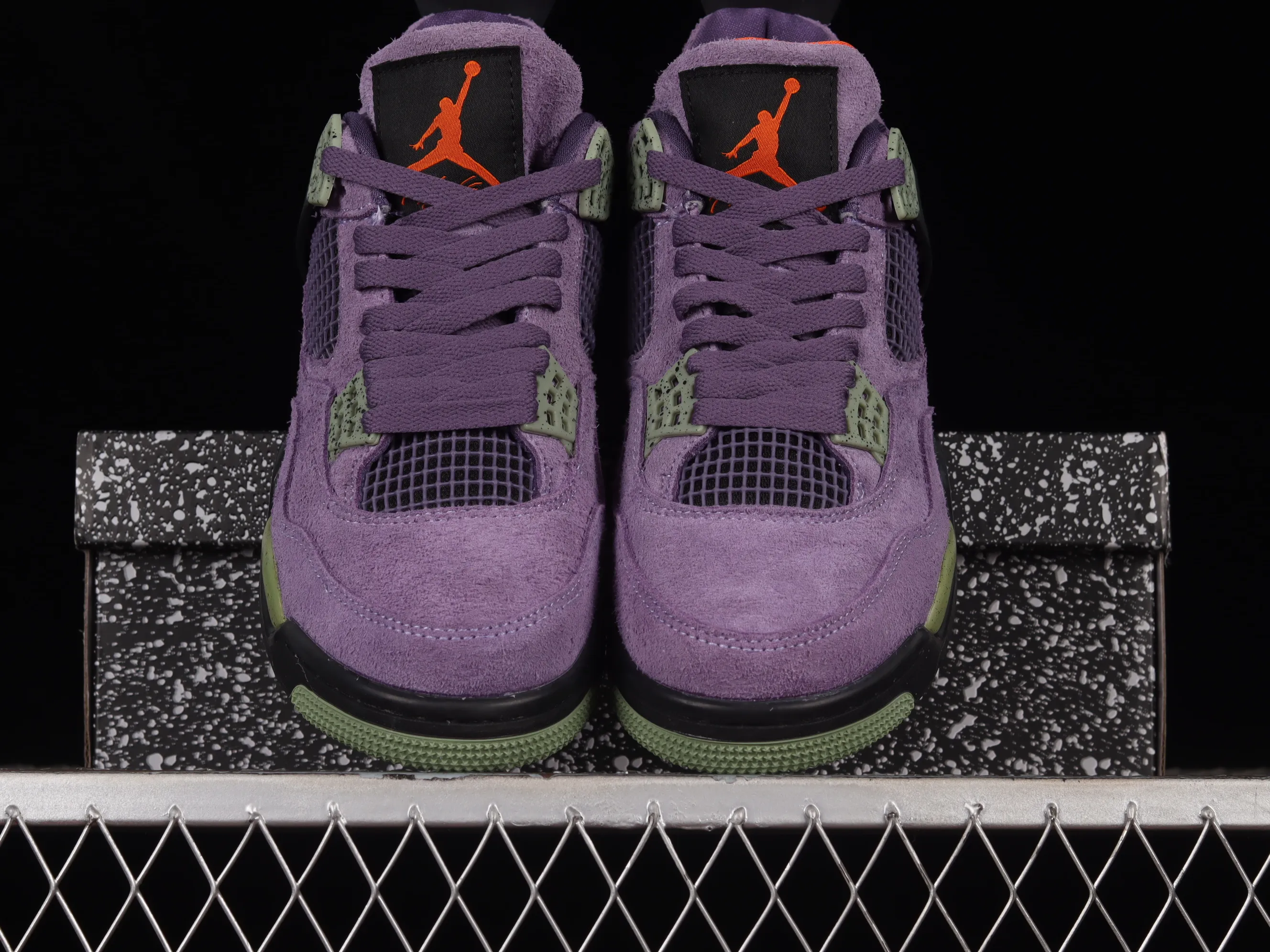 All categories Air Jordan Jordan series basketball shoes Air Jordan 4 F version Air Jordan 4 Retro "Canyon Purple" AJ4 Joe 4 purple suede basketball shoes AQ9129-500